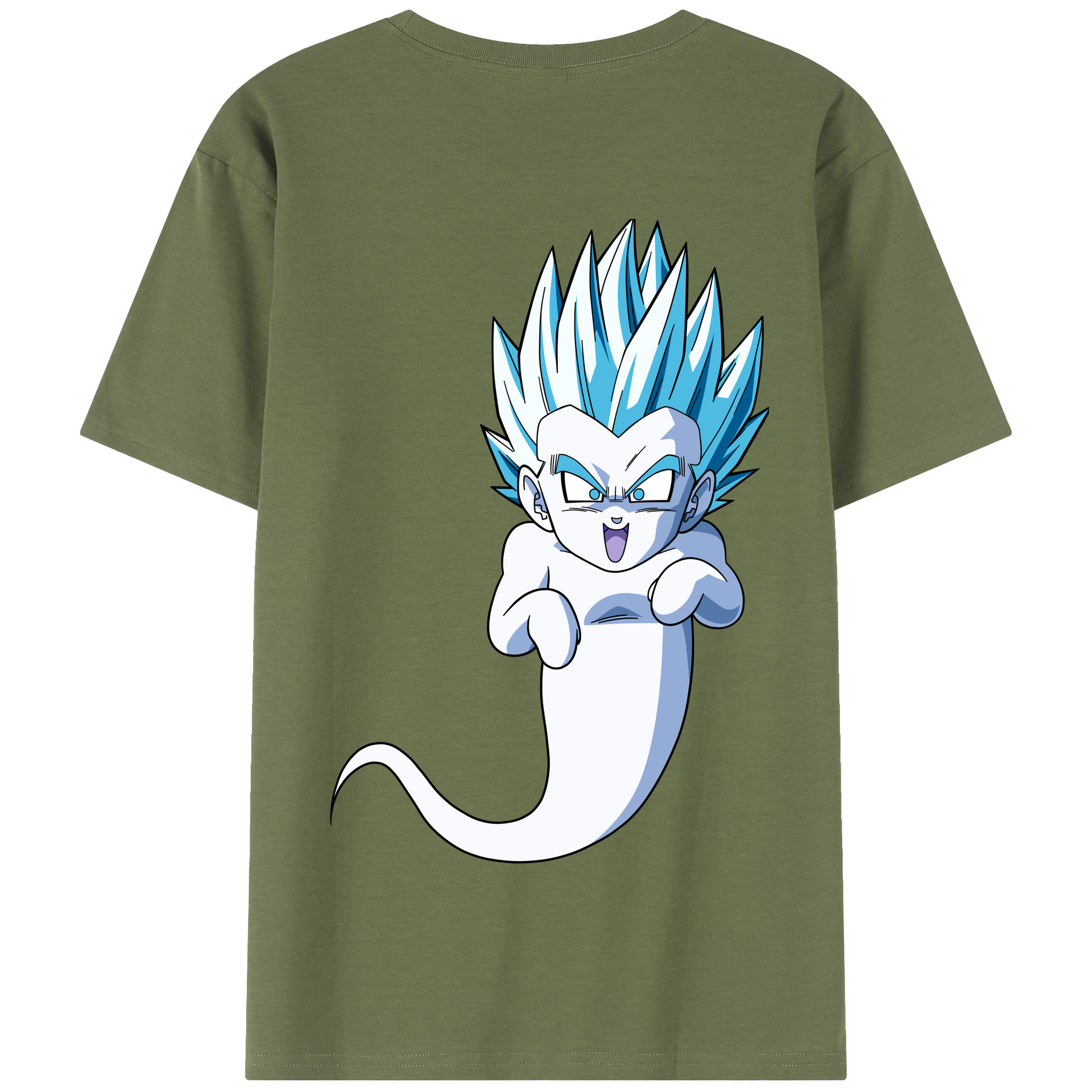 （画像用） ドラゴンボール ベジット DRAGON BALL Vegetto 綿100％半袖Tシャツ（背面プリント）